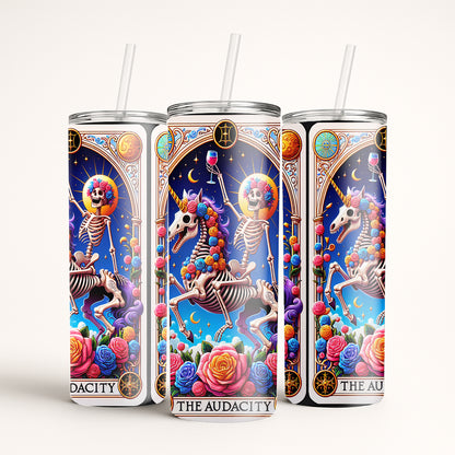 The Audacity - Sarcastic Tarot Card Tumbler