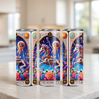 The Audacity - Sarcastic Tarot Card Tumbler