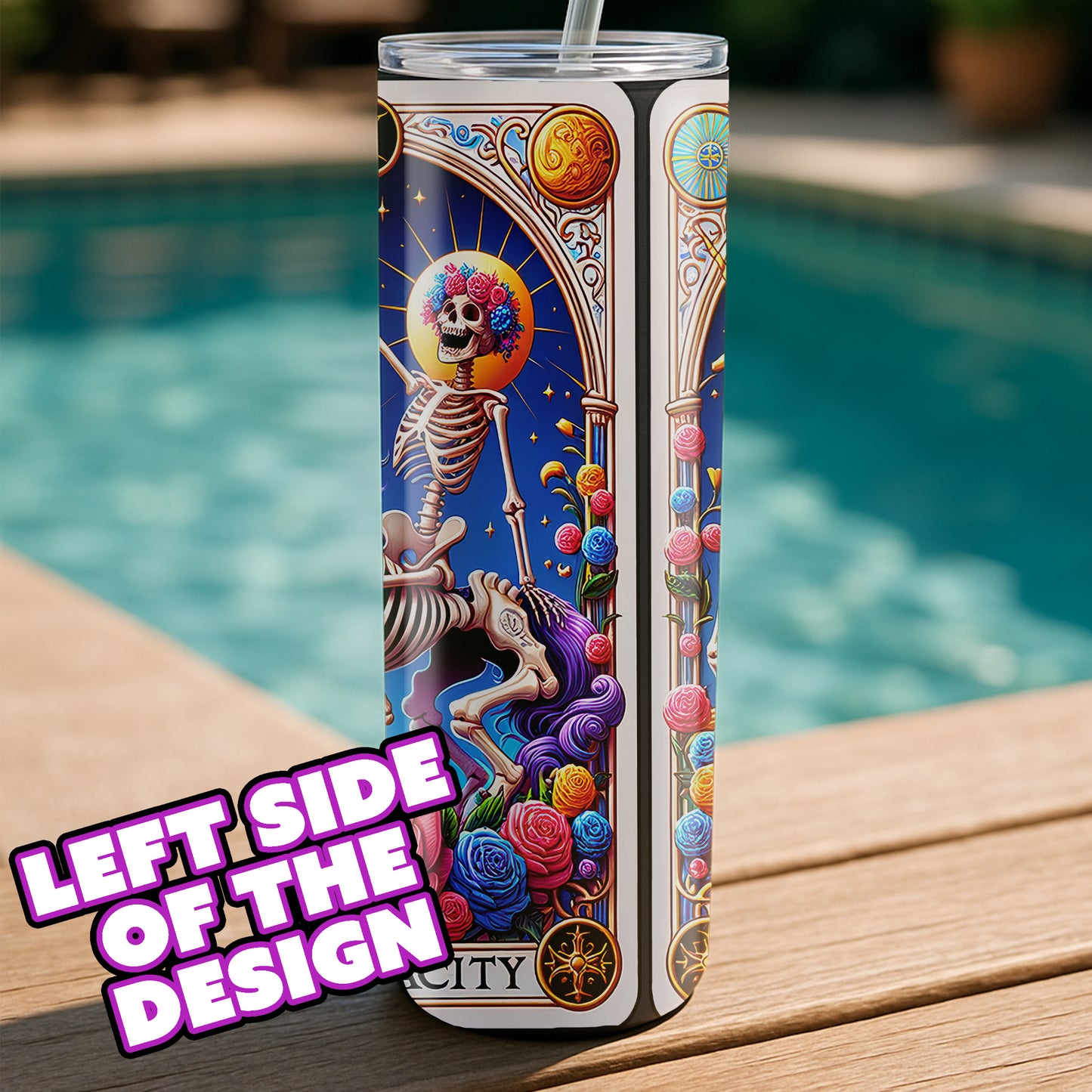 The Audacity - Sarcastic Tarot Card Tumbler