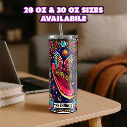 The Chancla - Sarcastic Tarot Card Tumbler