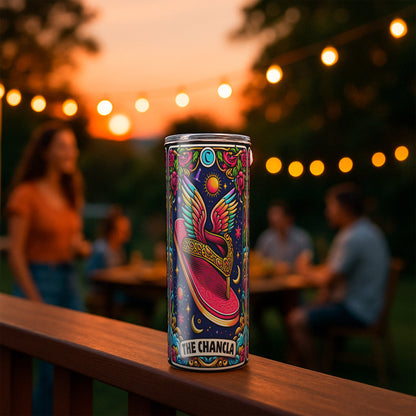 The Chancla - Sarcastic Tarot Card Tumbler