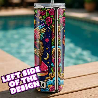 The Chancla - Sarcastic Tarot Card Tumbler