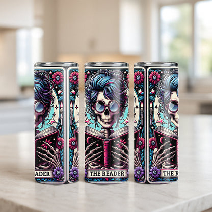 The Reader - Sarcastic Tarot Card Tumbler