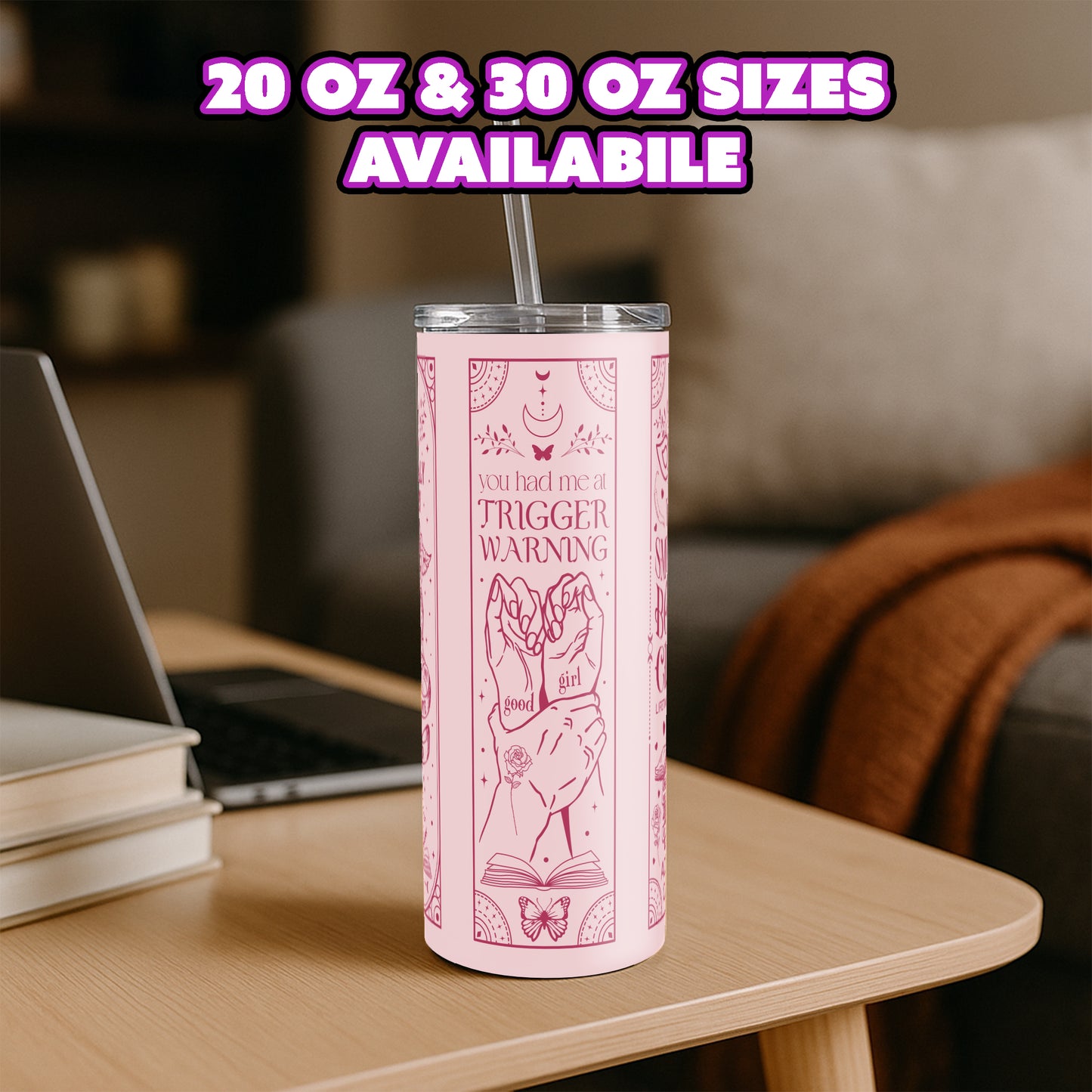 Smutty Book Club Tumbler – Good Girl Edition