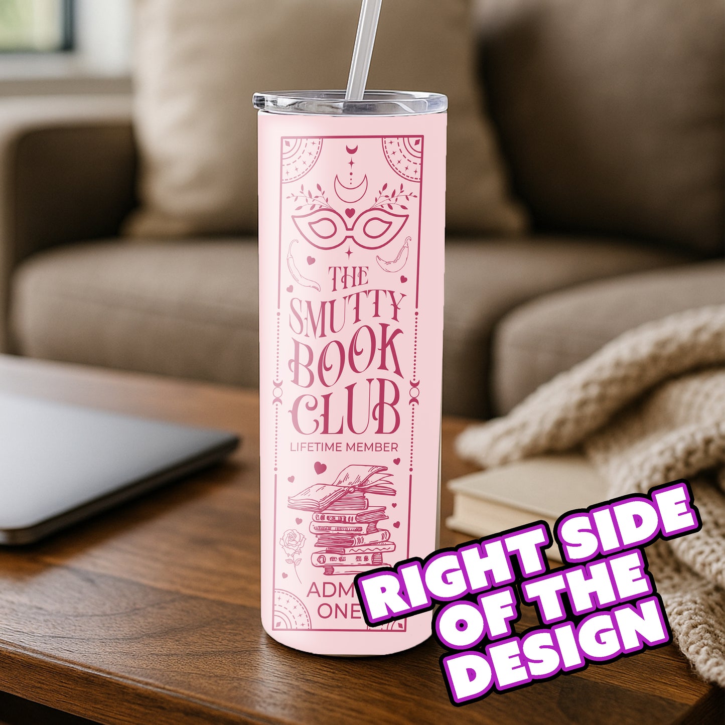 Smutty Book Club Tumbler – Good Girl Edition