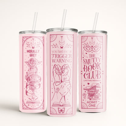 Smutty Book Club Tumbler – Good Girl Edition