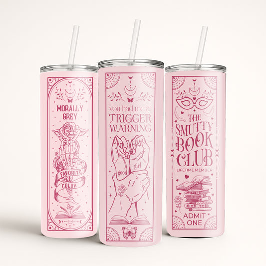 Smutty Book Club Tumbler – Good Girl Edition