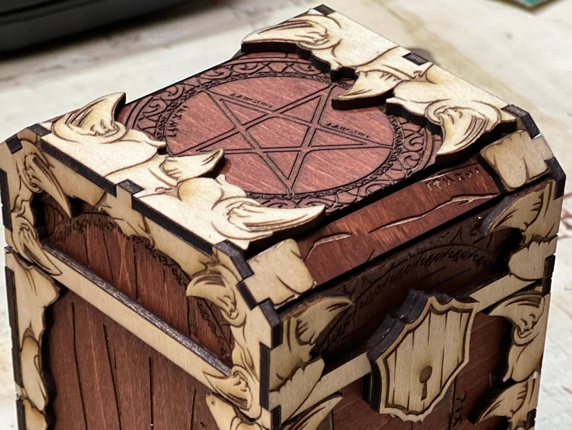 Custom Monster Card Deck Box | Magic The Gathering Deck box | Commander Deck Box | Live Card Game Storage Box