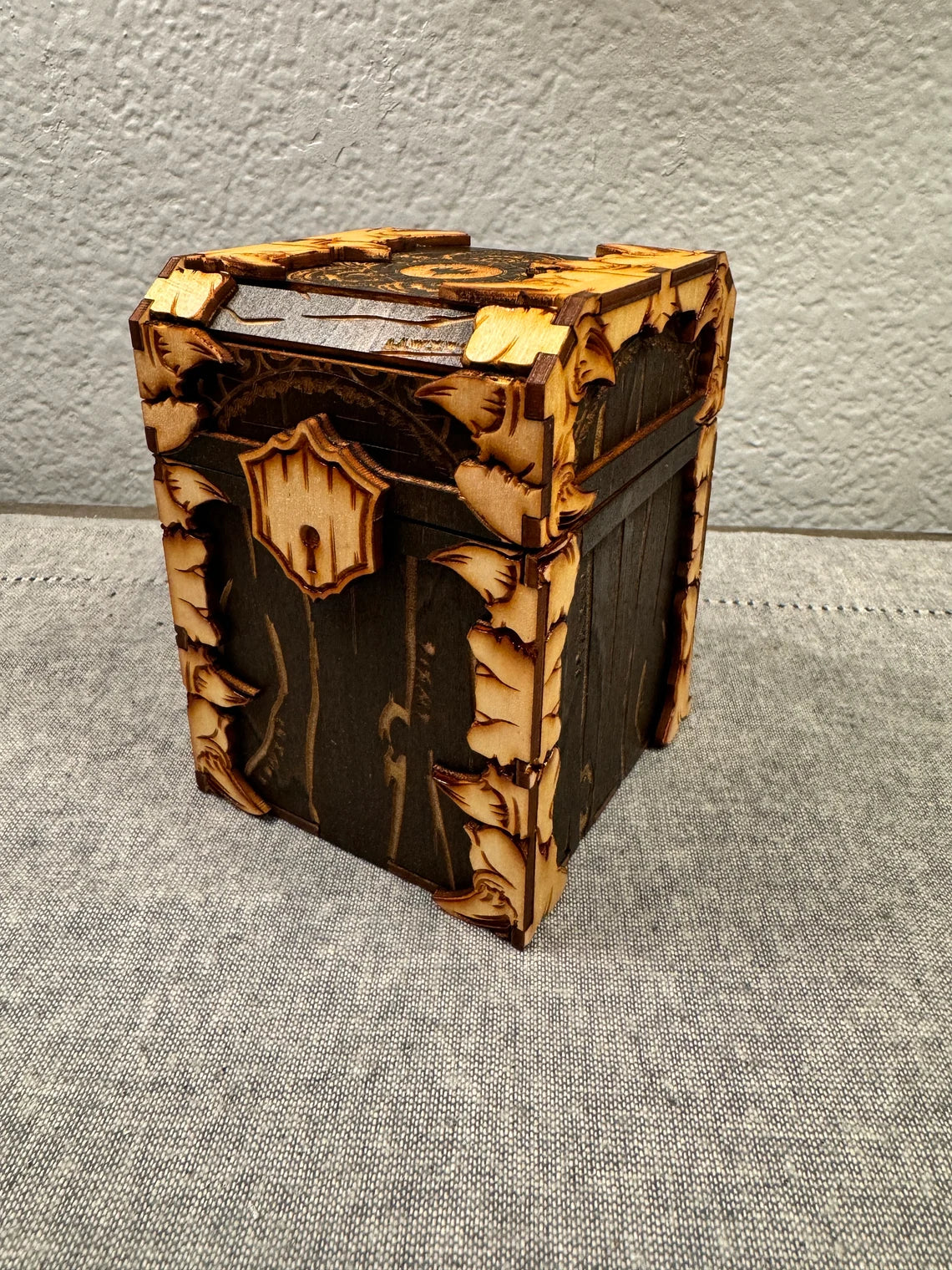 Custom Monster Card Deck Box | Magic The Gathering Deck box | Commander Deck Box | Live Card Game Storage Box